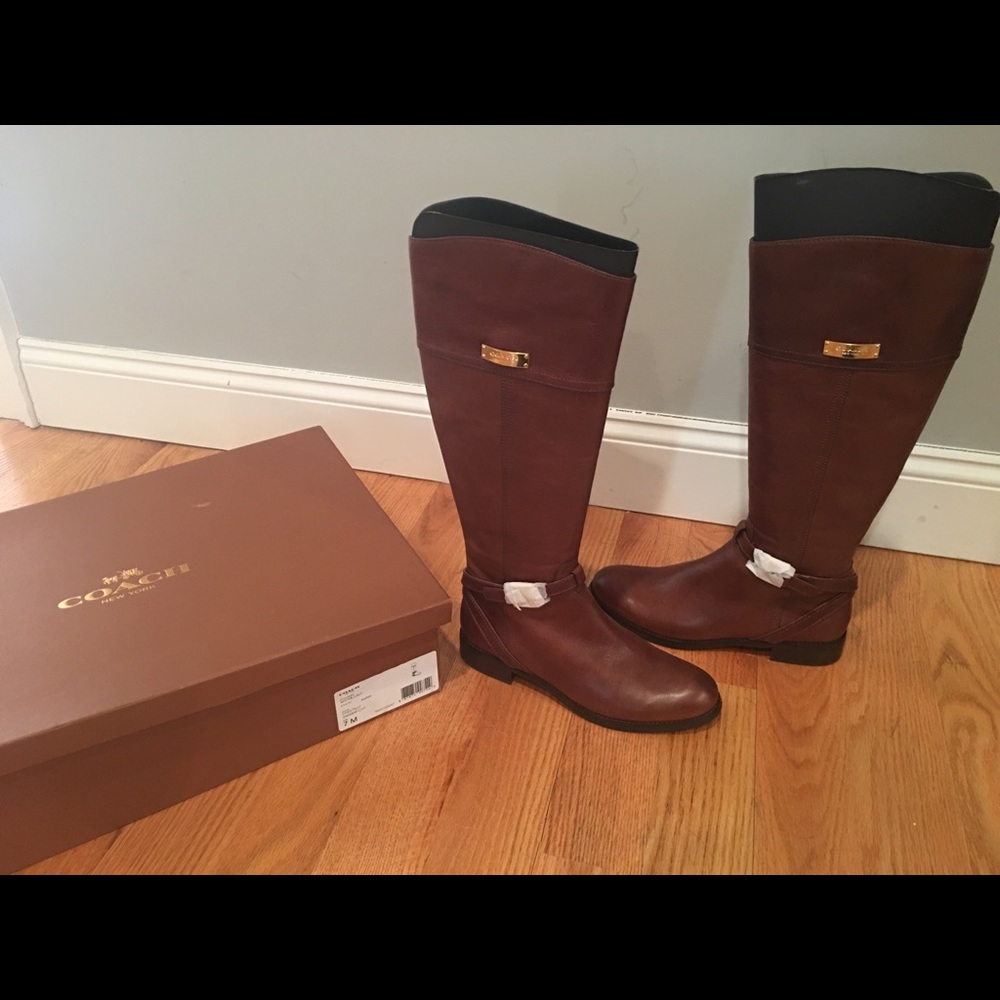 Coach Micha riding boot - brand new